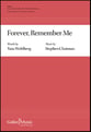 Forever Remember Me Unison choral sheet music cover